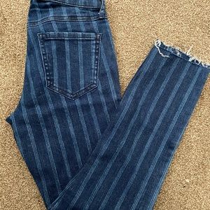Pacsun stripped ankle jeggings